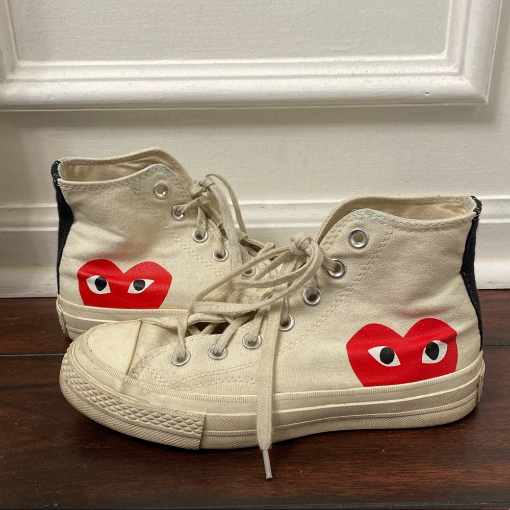 SOLD CDG High Top Converse SOLD